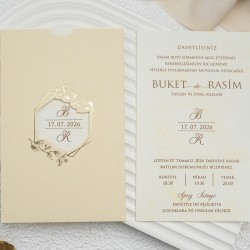 Ekonom Düğün Davetiyesi 9154