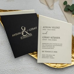 Ekonom Düğün Davetiyesi 9275